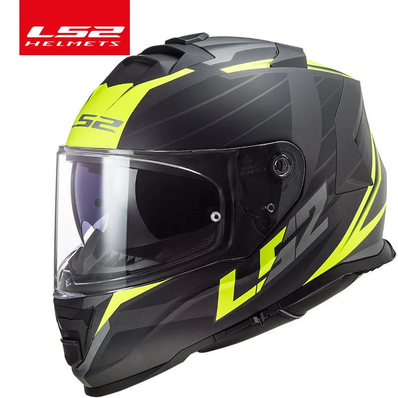 LS2 FF800 Storm – Full-Face Motorcycle Helmet with Fog-Free System