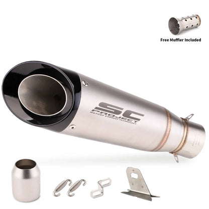 Universal 51mm Performance Muffler – 335mm