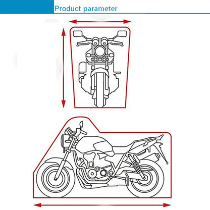 Brand New S M L XL 2XL 3XL 4XL Universal Outdoor UV Protector Waterproof Motorcycle Cover Bache Funda Moto Scooter Bycicle Case