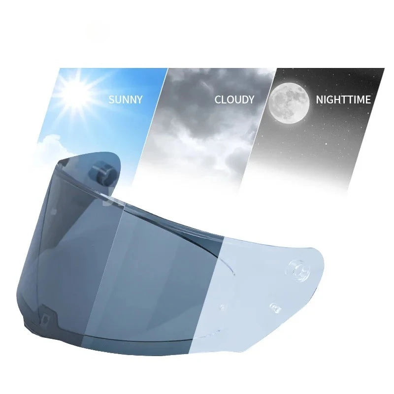 LS2 FF320 / FF353 / FF800 – Replacement Visor (Black Iridium / Silver Options)