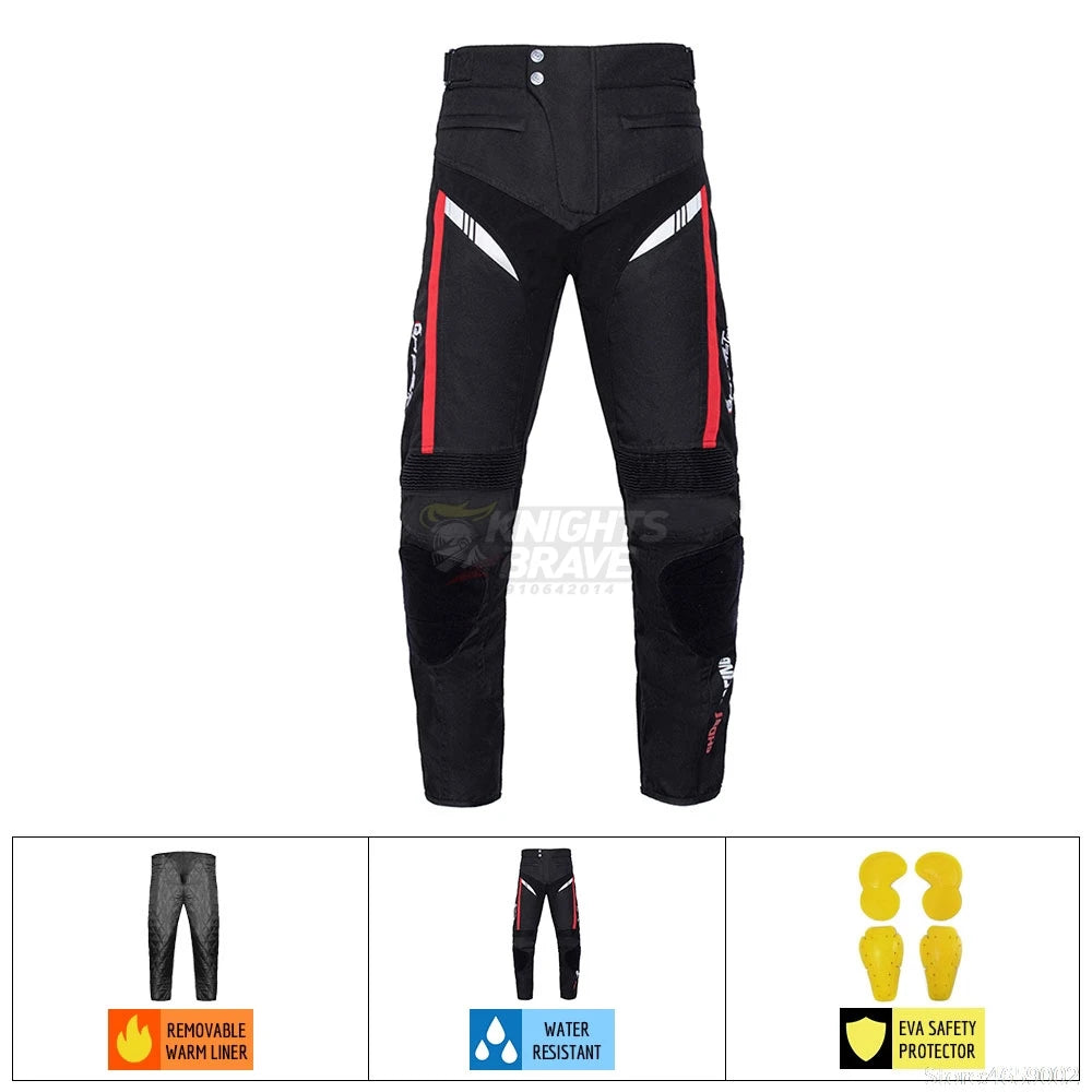 Storm Guard Motorcycle Jacket – Waterproof Cold-Weather Armor