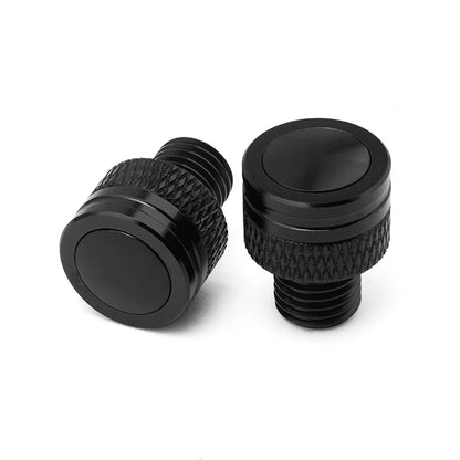 Yamaha MT Series Mirror Hole Plug Set – Aluminum Screw Caps