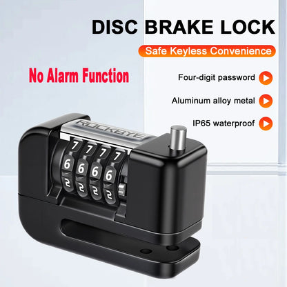 Extractme Motorcycle Alarm Disc Brake Lock Security Moto Wheel Disk Padlock Waterproof 110dB Loud Anti Theft Alarma Motocicleta