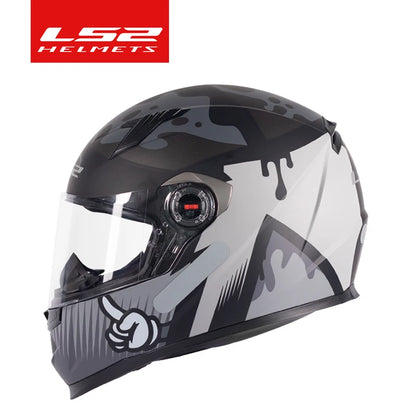 LS2 FF358 – Full-Face Motorcycle Helmet (Men/Women, High-Strength ABS)