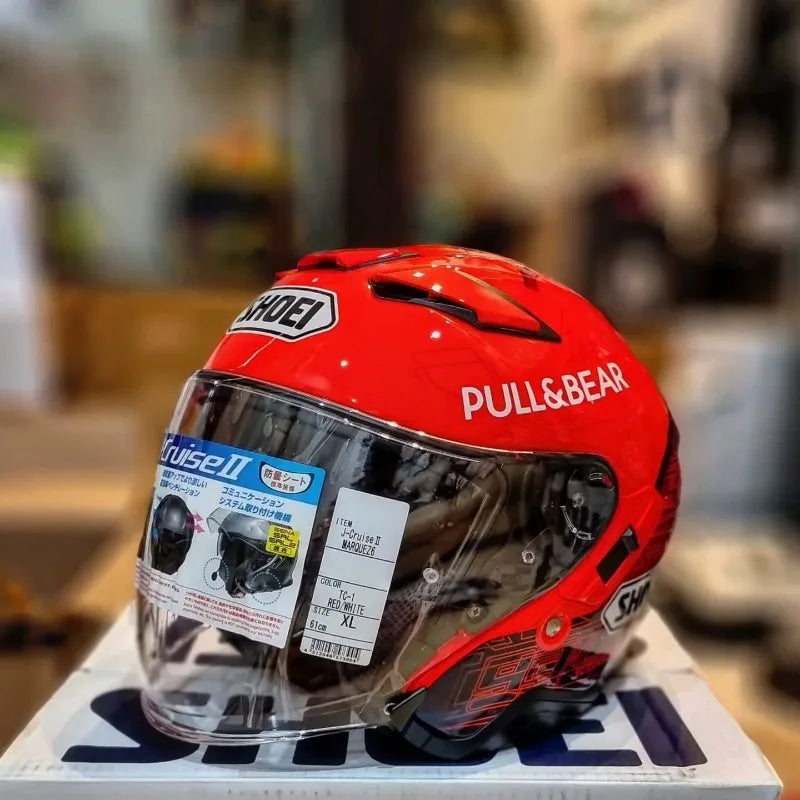 Shoei J-Cruise II – Open-Face Touring Motorcycle Helmet with Dual Lens