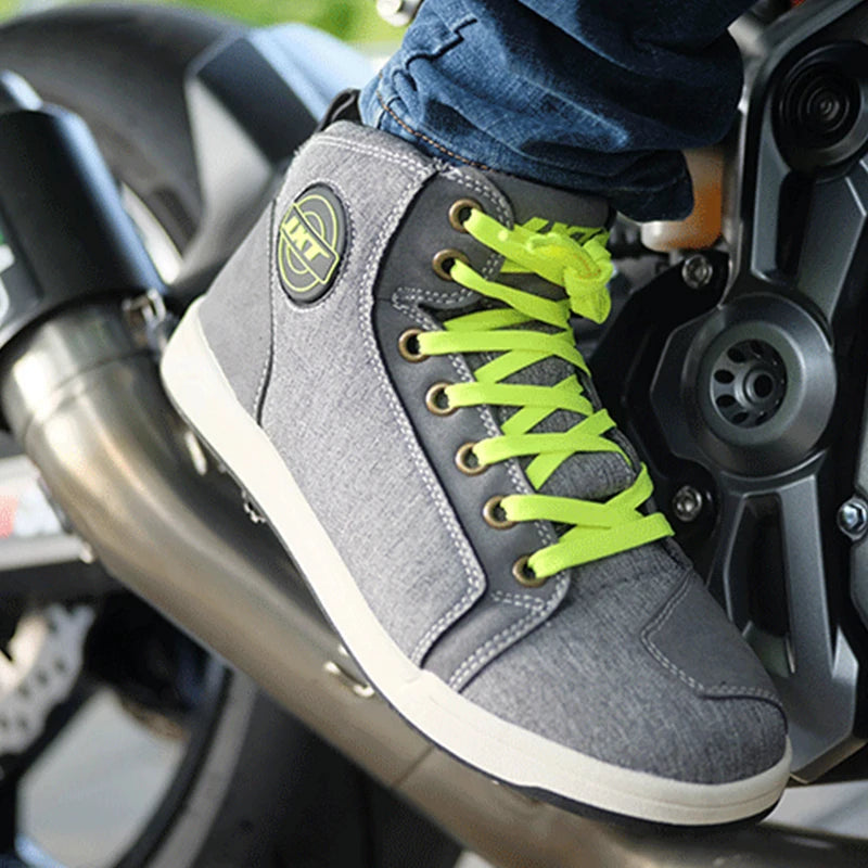 JXT WOLF Riding Boots – Breathable Short Motorcycle Boots for Men & Women