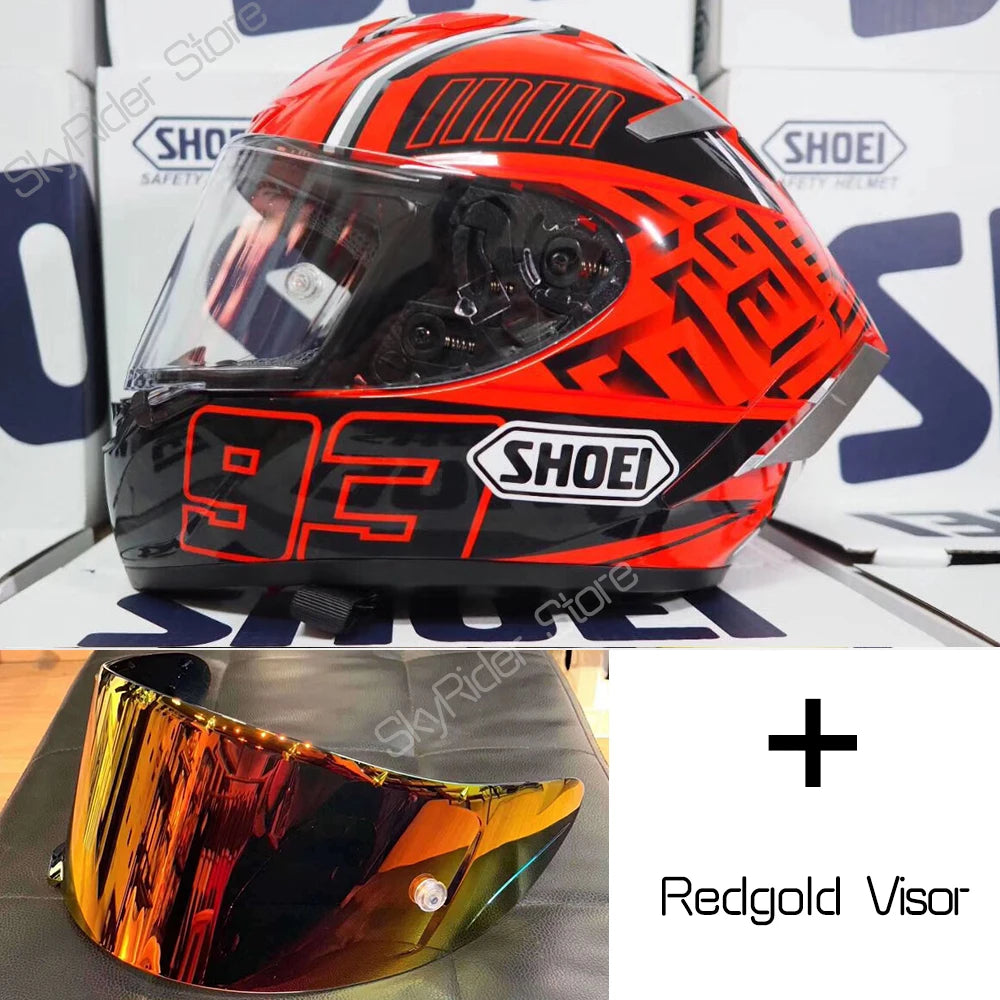 X-14 Full-Face Motorcycle Helmet – Aerodynamic Racing Design