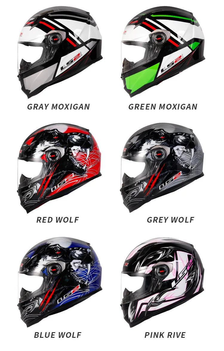 LS2 FF358 – High-Strength Full-Face Motorcycle Helmet