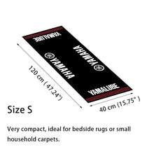 Yamaha Racing Garage Mat – Anti-Slip Waterproof Display Pad