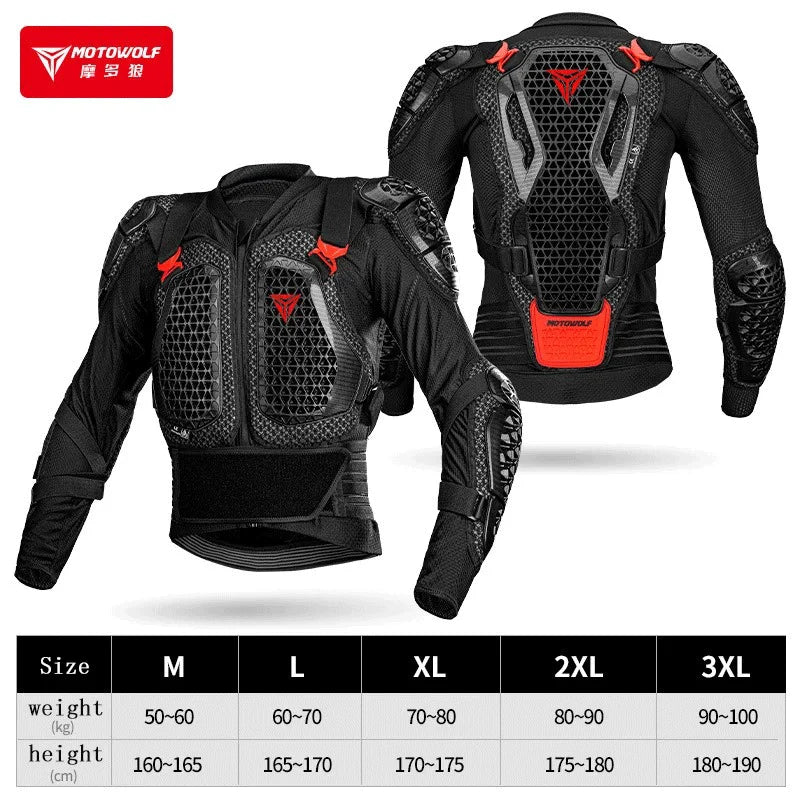 Jacket Motocross – Full Armor Turtle CE