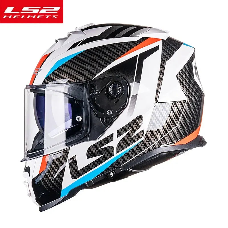 LS2 FF800 Storm – Full-Face Motorcycle Helmet with Fog-Free System