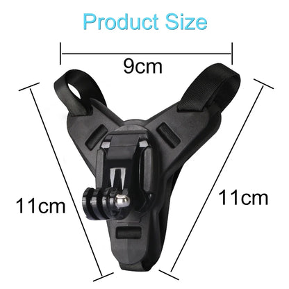 Motorcycle Helmet Chin Mount for GoPro 11 10 9 8 7 6 Action Sports Camera Holder Motorcycle Stander for Insta360 DJI Accessory