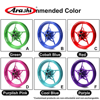 Yamaha R1/R1M/R1S/R6/MT-10 – Arashi Front Wheel Rim (2022–2025)