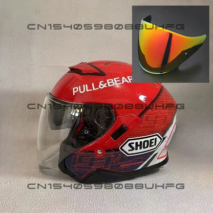 Shoei J-Cruise II – Open-Face Touring Motorcycle Helmet with Dual Lens