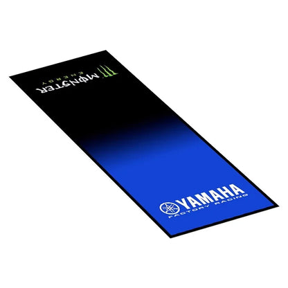 Yamaha Racing Garage Mat – Anti-Slip Waterproof Display Pad