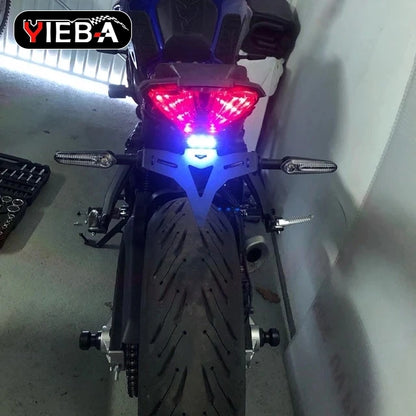 FZ07 Motorbikes Tail Tidy Fender Eliminator License Plate Holder For Yamaha MT-07 MT 07 2013 - 2025 2023 2022 2024 YZF R7 YZF-R7