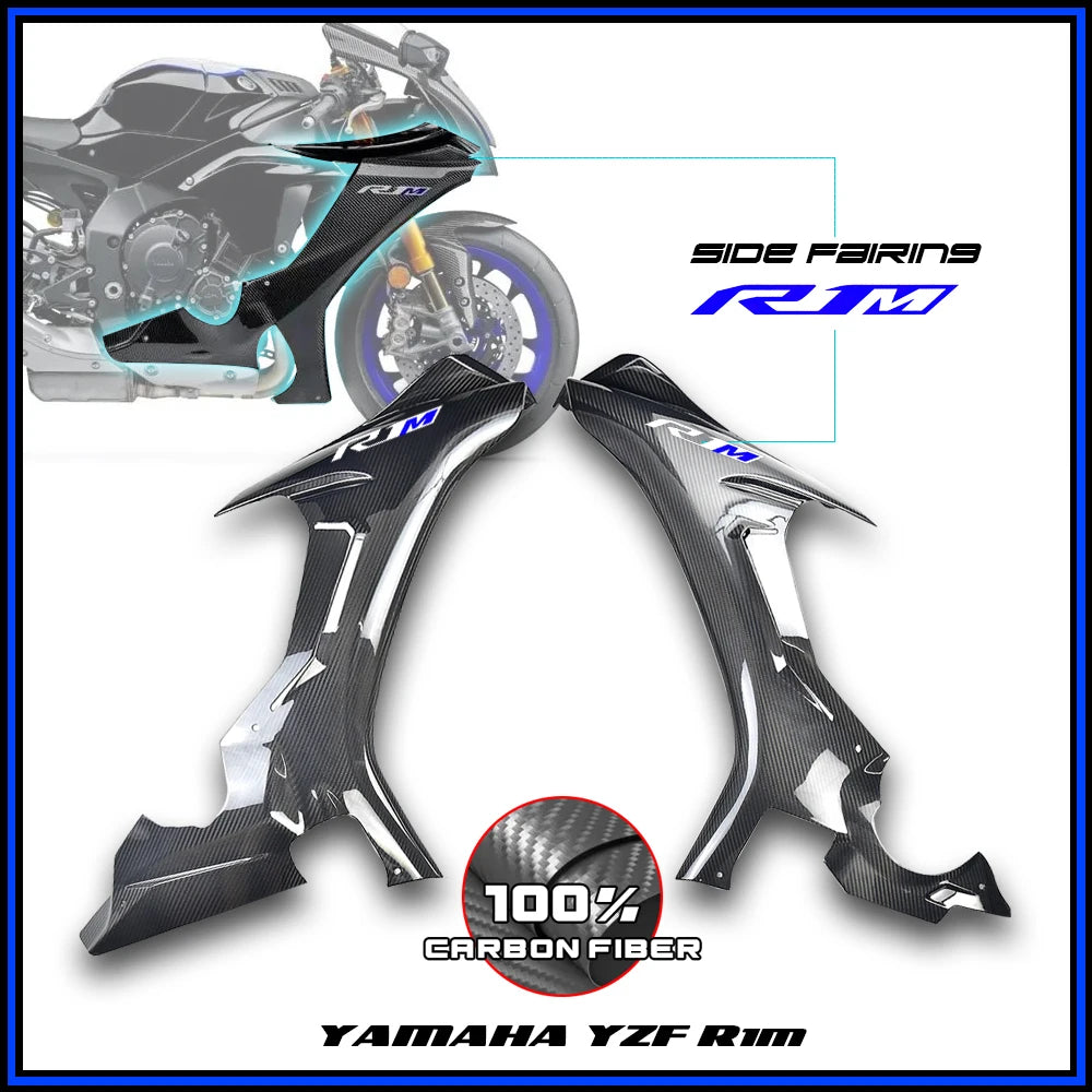 Yamaha YZF-R1/R1M Dry Carbon Side Panels – Performance Fairings