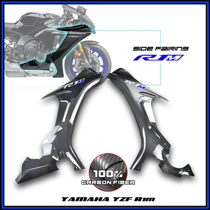 Yamaha YZF-R1/R1M Dry Carbon Side Panels – Performance Fairings