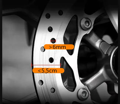 Falante Motorcycle Scooter Disc Brake Lock Bicycle Anti-theft Wheel Disc Brake Lock waterproof Security Alarm Protection 6 Color