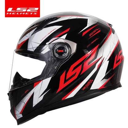 LS2 FF358 – Full-Face Motorcycle Helmet (Men/Women, High-Strength ABS)