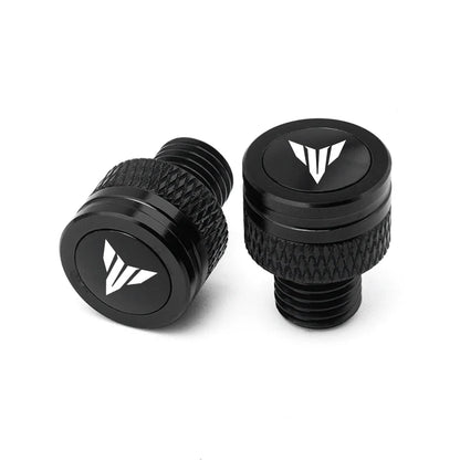 Yamaha MT Series Mirror Hole Plug Set – Aluminum Screw Caps