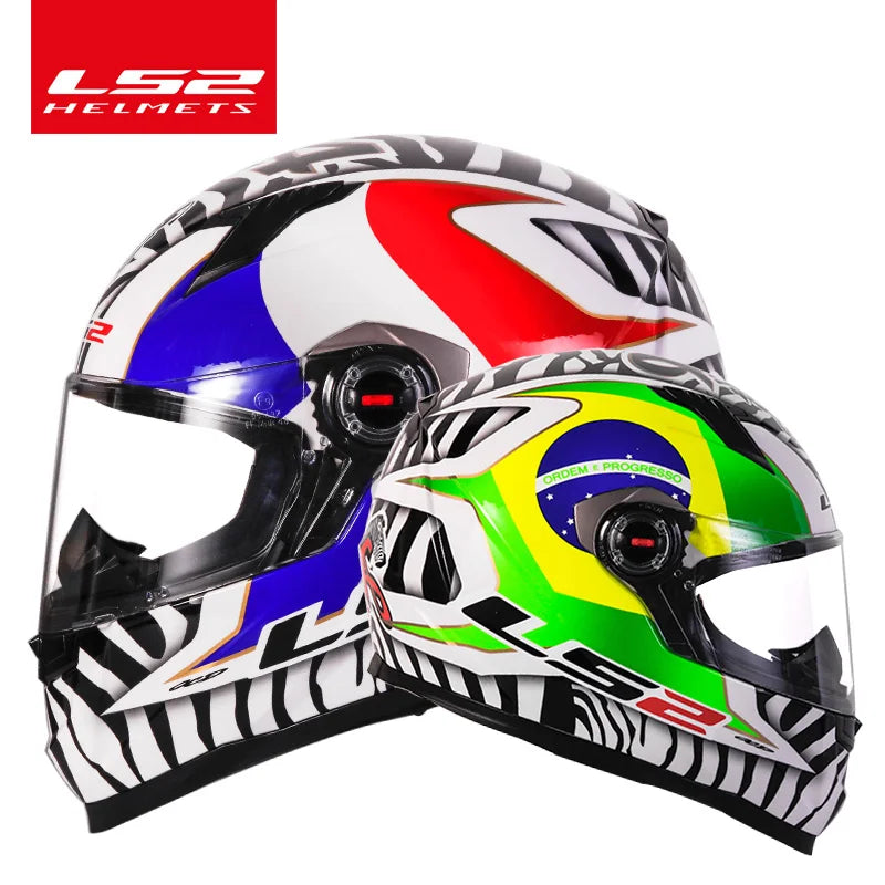 LS2 FF358 – Full-Face Motorcycle Helmet (Men/Women, High-Strength ABS)