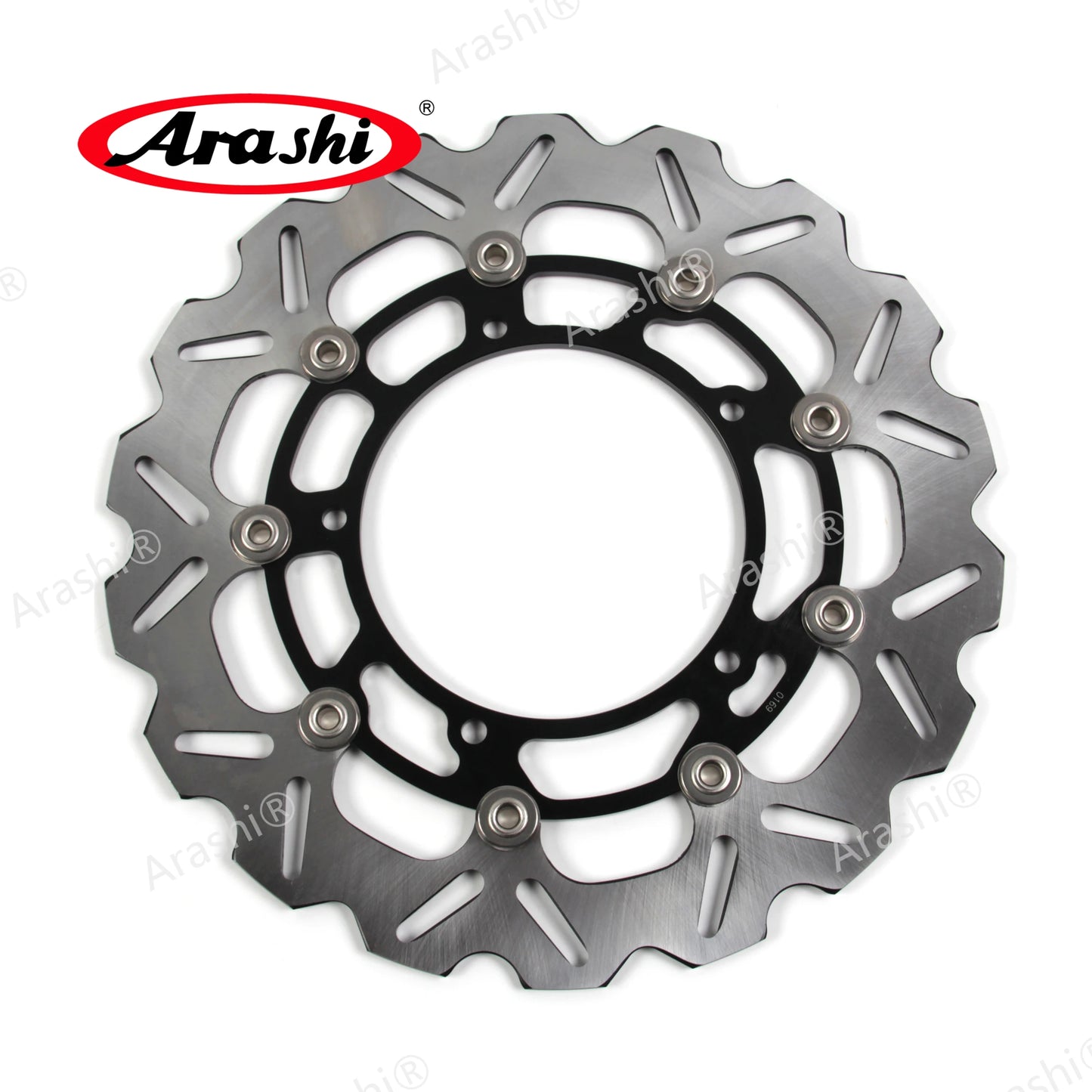 Yamaha YZF-R1 (1000cc) – Arashi 17" Front Wheel Hub & Brake Disc Set (2006–2012)