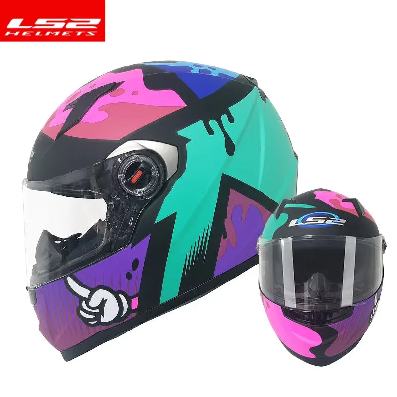 LS2 FF358 – High-Strength Full-Face Motorcycle Helmet