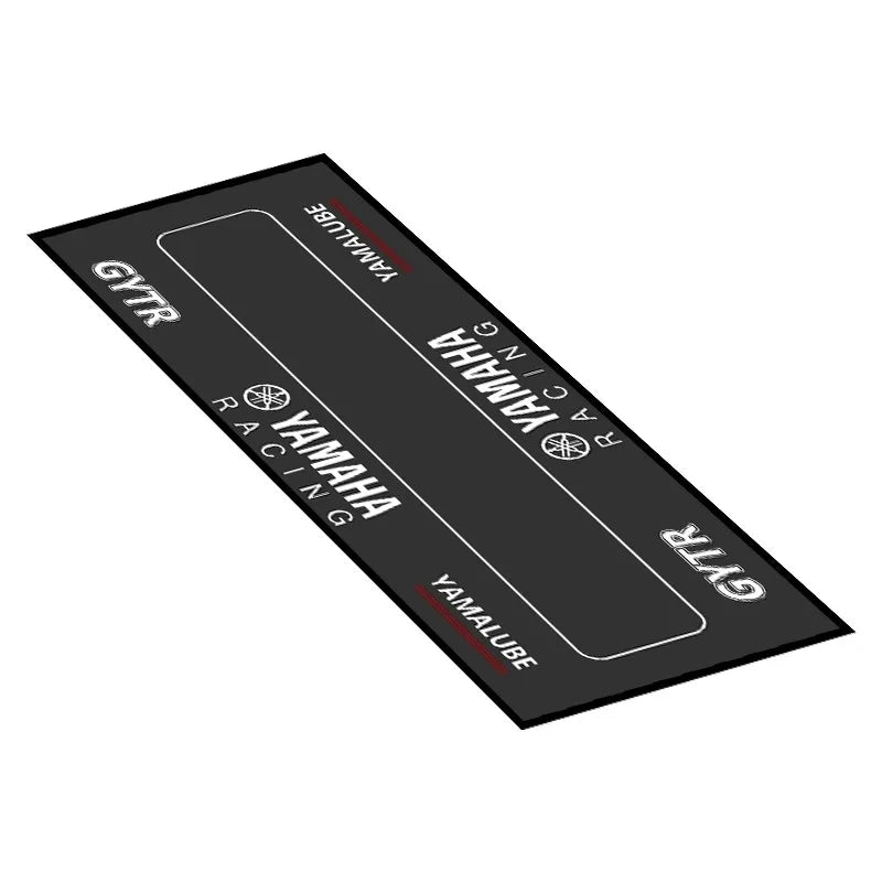 Yamaha Racing Garage Mat – Anti-Slip Waterproof Display Pad