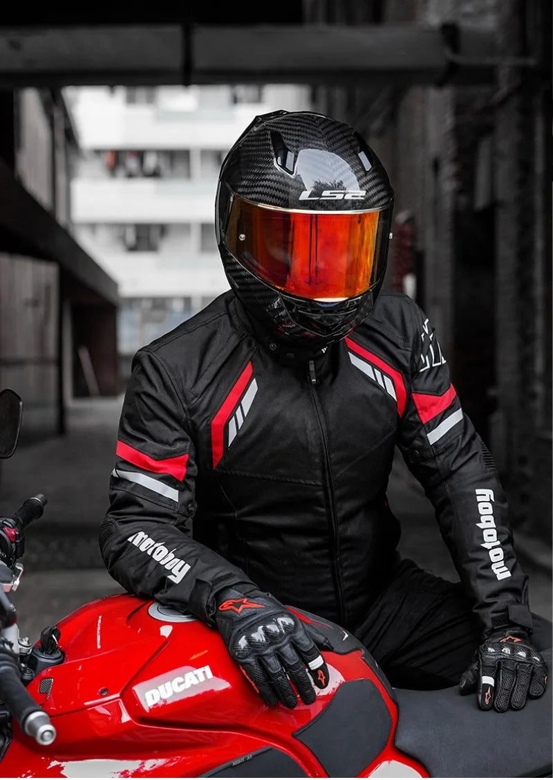 LS2 FF801 Carbon – Single-Visor Full-Face Motorcycle Helmet