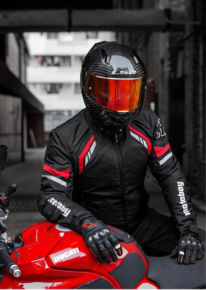 LS2 FF801 Carbon – Single-Visor Full-Face Motorcycle Helmet