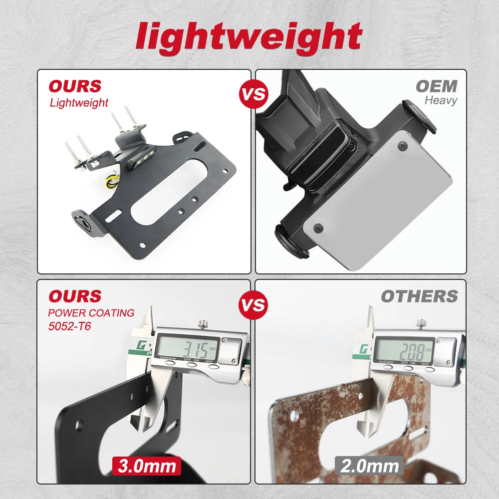 Yamaha MT-07/R7 Tail Tidy Kit – Fender Eliminator System