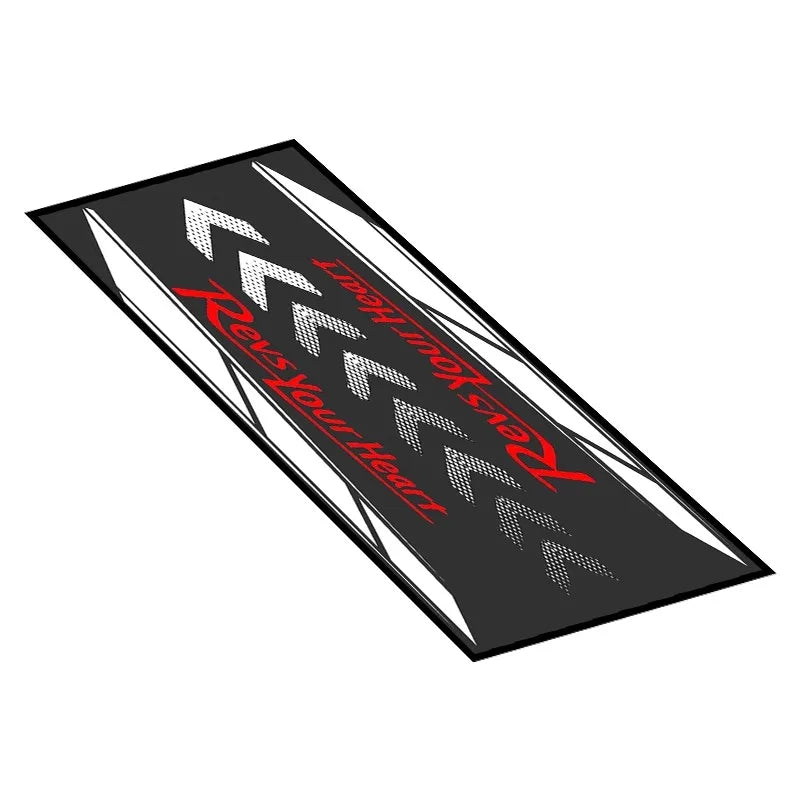 Yamaha Racing Garage Mat – Anti-Slip Waterproof Display Pad