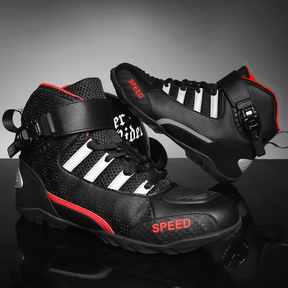 MNM Motor Boots – Anti-Fall Motocross & Off-Road Motorcycle Riding Shoes