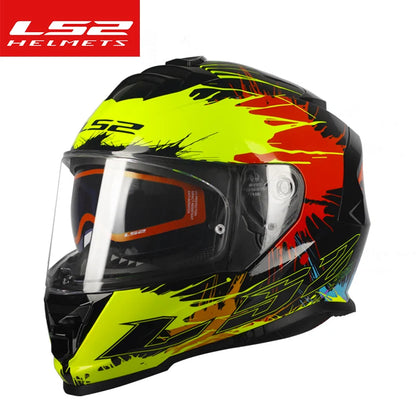 LS2 FF800 Storm – Full-Face Motorcycle Helmet with Fog-Free System