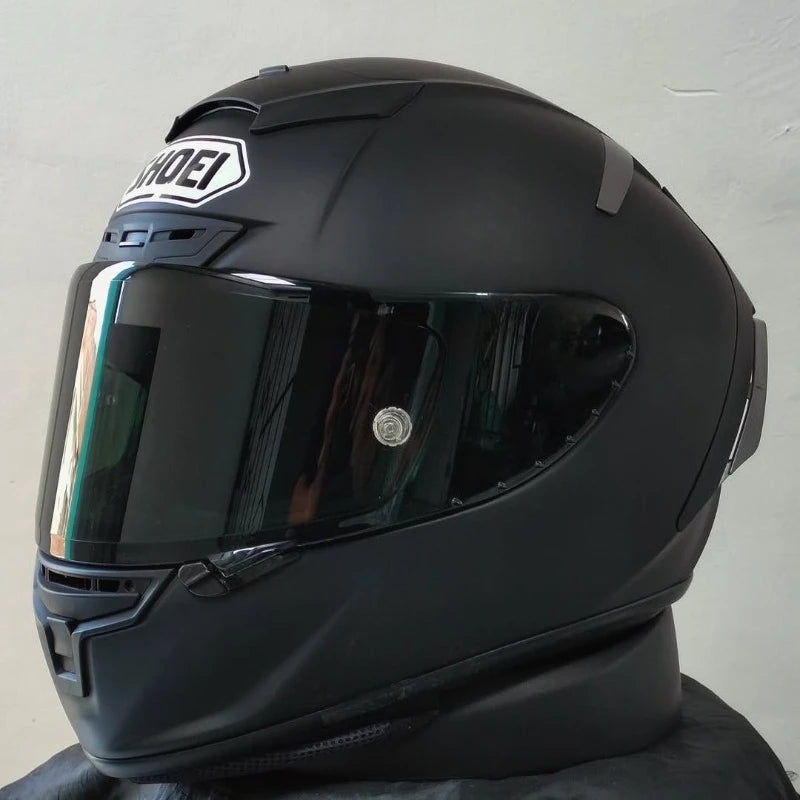 Shoei X-Fourteen Matt Black – Professional Full-Face Motorcycle Helmet
