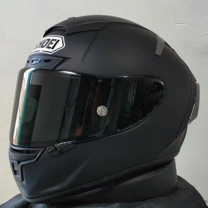 Shoei X-Fourteen Matt Black – Professional Full-Face Motorcycle Helmet