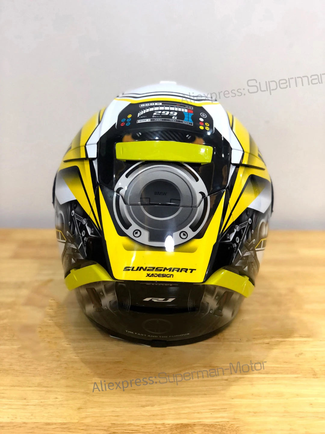 Full Face Helmet Shoei X-14 HA RIM 1 Yellow