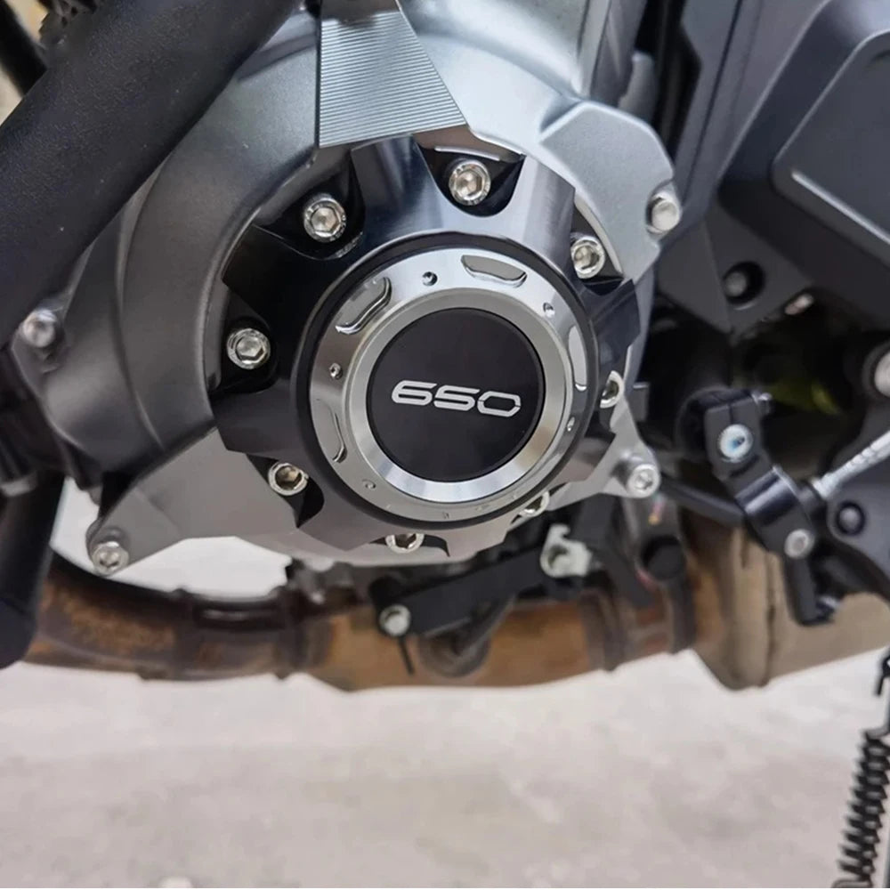 Kawasaki Z650/Z900 Engine Stator Guard – Aluminum Protection Cover