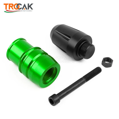 Kawasaki CNC Crash Pad Kit – Exhaust & Frame Protection