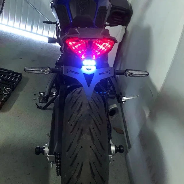 FZ07 Motorbikes Tail Tidy Fender Eliminator License Plate Holder For Yamaha MT-07 MT 07 2013 - 2025 2023 2022 2024 YZF R7 YZF-R7