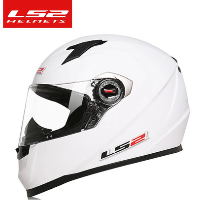 LS2 FF358 – Full-Face Motorcycle Helmet (Men/Women, High-Strength ABS)