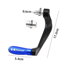 For KAWASAKI NINJA Z800 Z750 ZX10R ZX6R ER6N Motorcycle Universal Handlebar Grips Guard Brake Clutch Levers Guard Protector