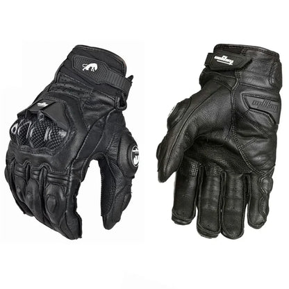 GBL Moto - Stealth Racing Gloves (Leather/Touch Screen)
