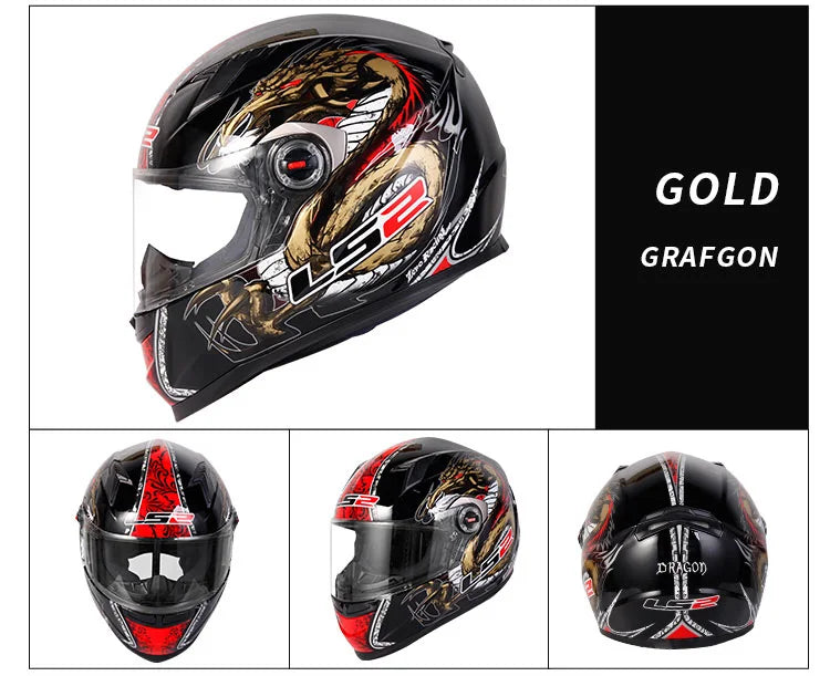 LS2 FF358 – High-Strength Full-Face Motorcycle Helmet