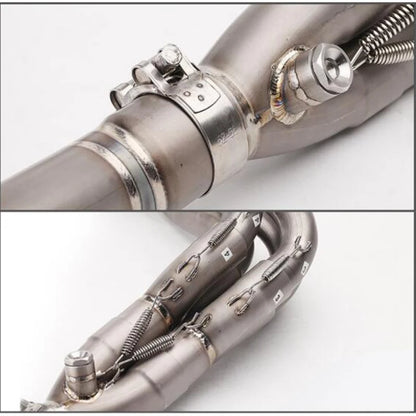 Slip On 900 Z900 2017- 2022 Motorcycle Full System Exhaust Escape Stainless steel 50.8mm Front Pipe  For Kawasaki Ninja
