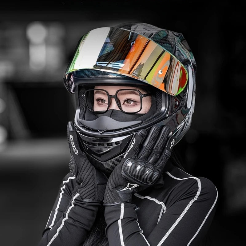 LS2 FF801 Carbon – Single-Visor Full-Face Motorcycle Helmet