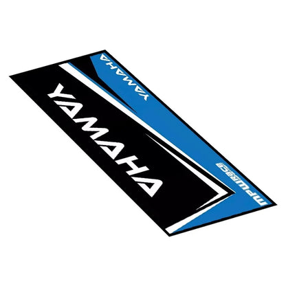 Yamaha Racing Garage Mat – Anti-Slip Waterproof Display Pad