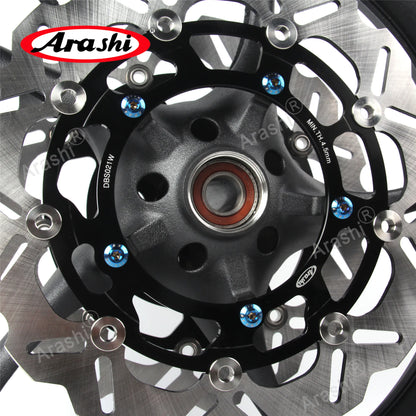 Yamaha YZF-R1 (1000cc) – Arashi 17" Front Wheel Hub & Brake Disc Set (2006–2012)