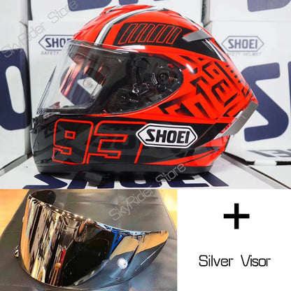 X-14 Full-Face Motorcycle Helmet – Aerodynamic Racing Design